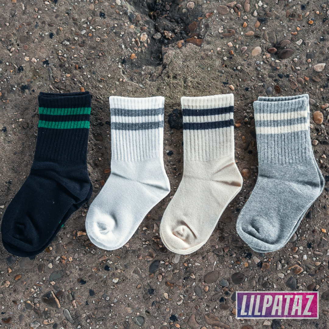 LilPataz kids socks 4-pack cool