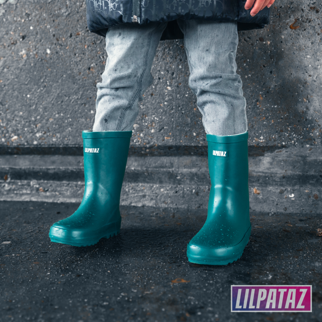 Rainbootz Petrol Green (size 21-27)